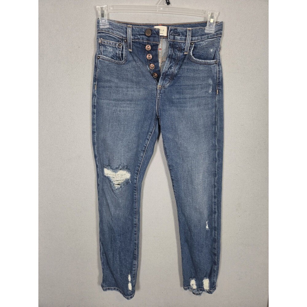 Alice Olivia AO LA Jeans Womens 25 (25×25) Amazing High Rise Girlfriend Slim